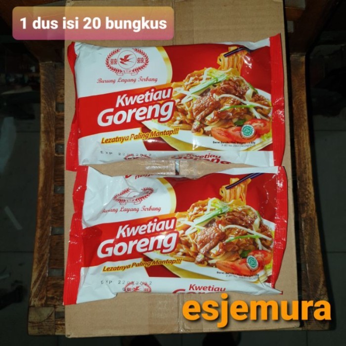 

TERLARIS KWETIAU GORENG BURUNG LAYANG TERBANG / INDOMIE MIE INSTANT MURAH!!! MURAH