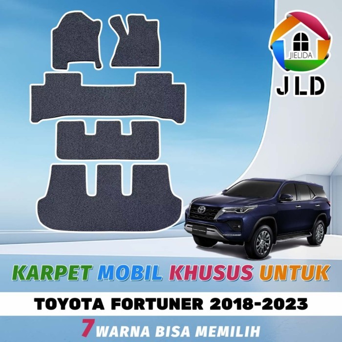 

TERLARIS JIELIDA KARPET MOBIL MIE BIHUN CUSTOM TOYOTA FORTUNER 2018-2023 (3 BARIS, 3BARIS+BAGASI)