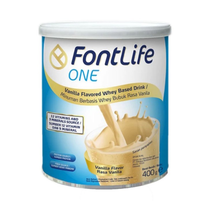 

TERLARIS FONTLIFE ONE 400GR (NUTRISI LENGKAP & SEIMBANG) MURAH!!! MURAH