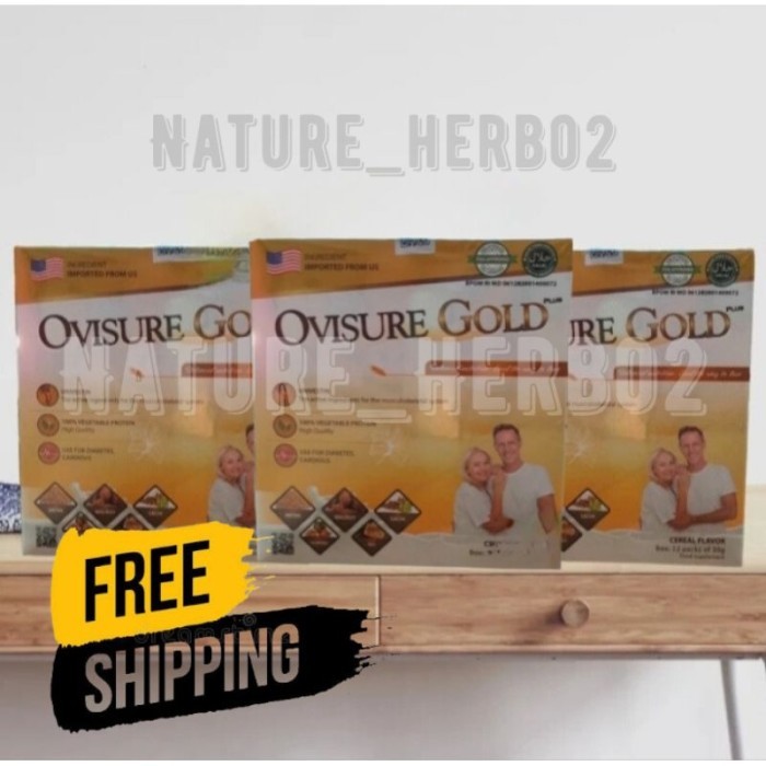 

TERLARIS 3 BOX SUSU OVISURE GOLD ORIGINAL VITAMIN TULANG & SENDI ATASI NYERI SENDI ASAM URAT