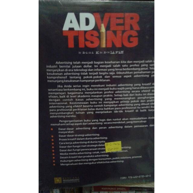 

BUKU ADVERTISING EDISI 8 - SANDRA MORIARTY