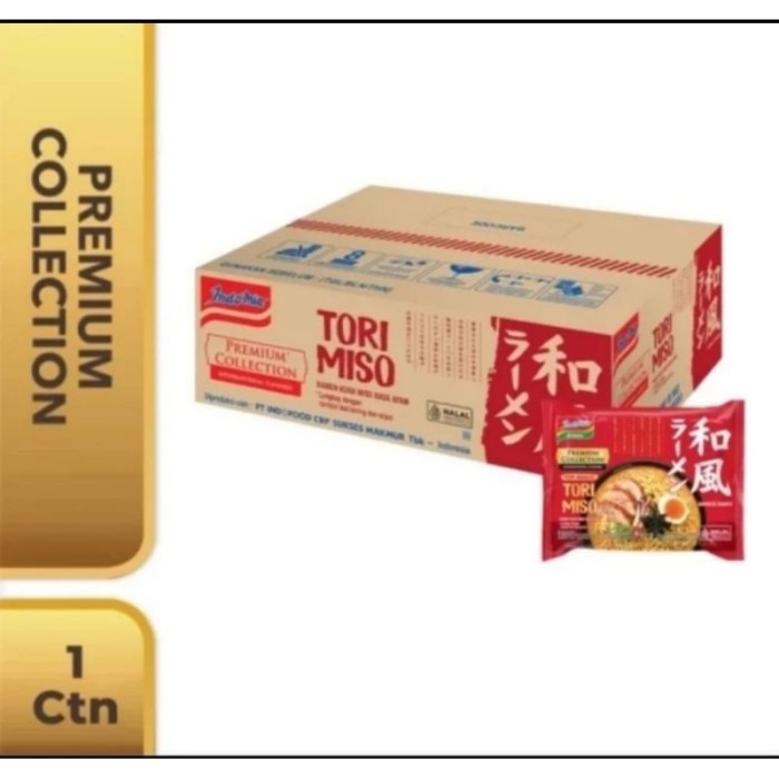 

TERLARIS 1 DUS INDOMIE RAMEN JAPANESE TORIKARA - TORIMISO ISI 20 BUNGKUS MURAH!!! MURAH