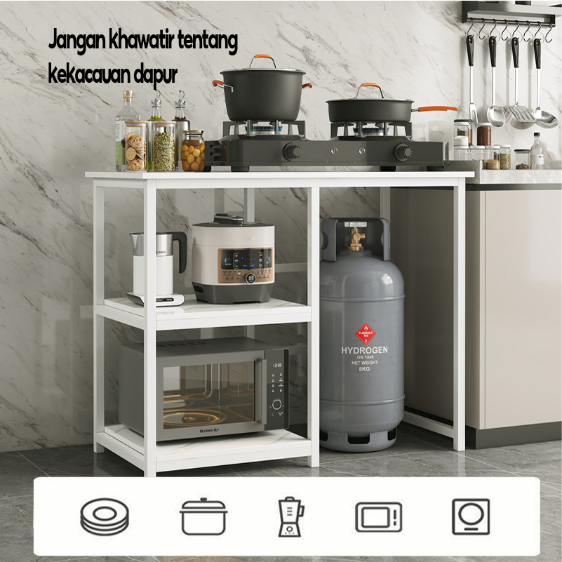 Promo  Kosistar Meja Kompor/ Rak Kompor/Meja Kompor 2 Tungku / Rak Kompor 2 Tungku /Meja Dapur