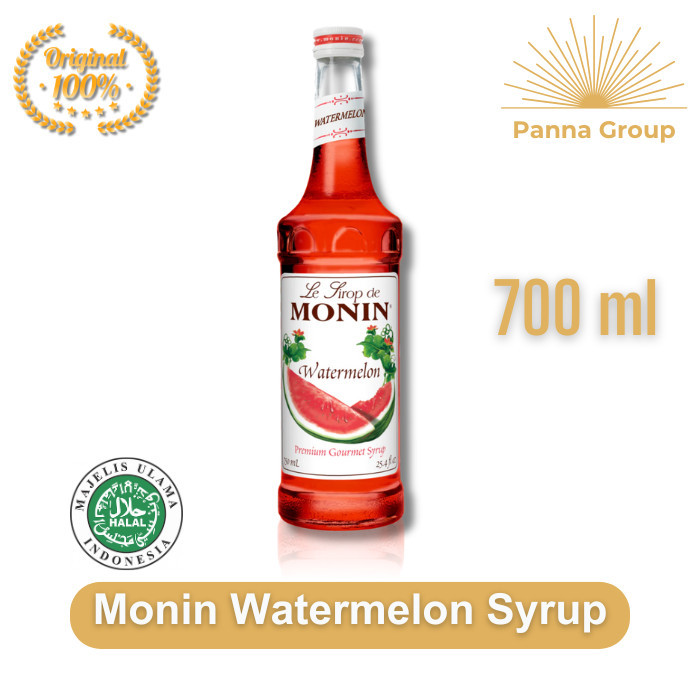 

Monin Watermelon Syrup 700 ml / Monin Watermelon 70 cl / Sirup Semangka Monin