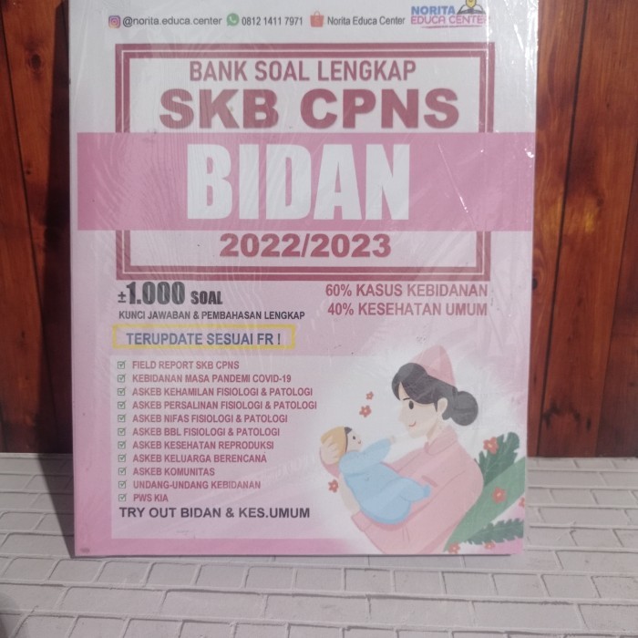 BUKU DRILLING SOAL CPNS SKB BIDAN 2021/TERLENGKAP - HARGA MIRING