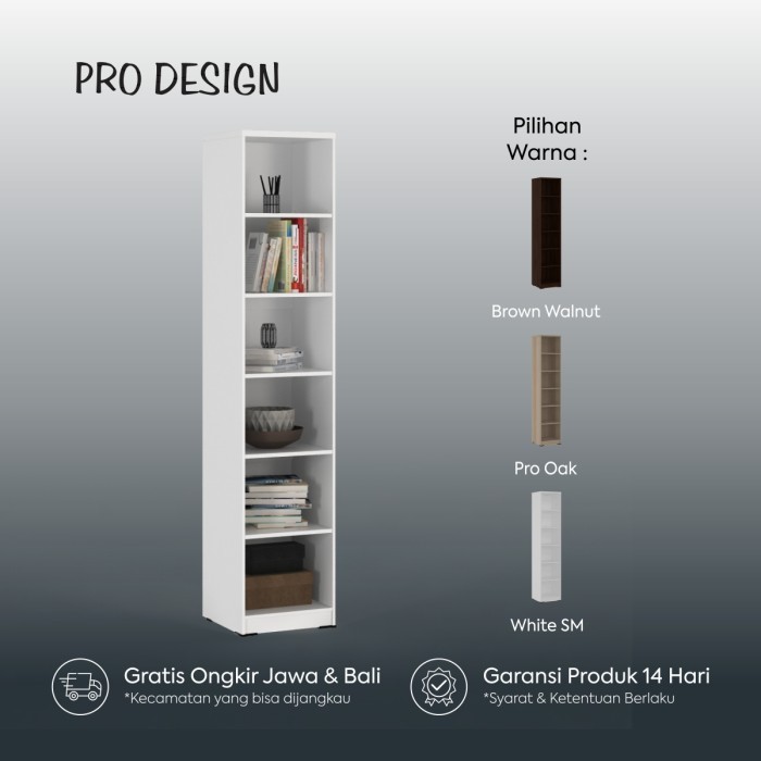 Pro Design Yuka Ykabc 40 Rak Buku / Rak Serbaguna