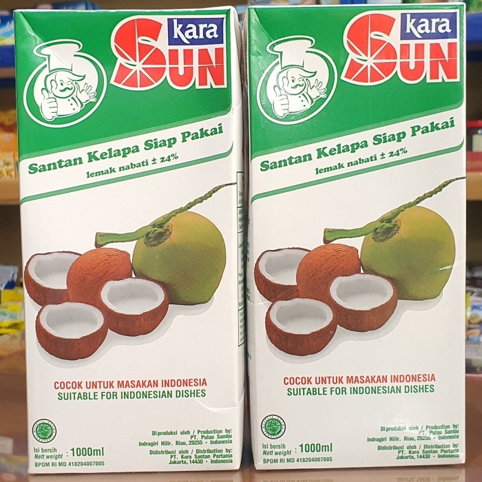 

Sun Kara Santan Kelapa 1Liter Best Seller