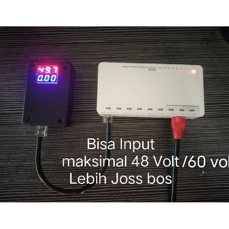 SALE switch totolink s808 modif POE input 9-48volt/60Volt bu-100