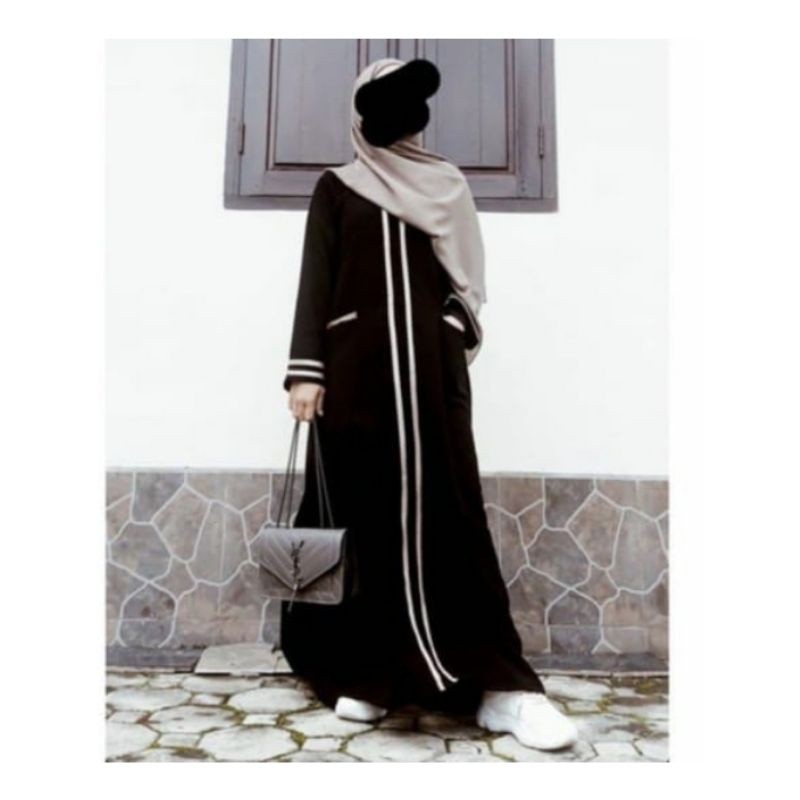 Big Sale  Abaya Saudi Abaya List Style Busui / Gamis Hitam / Dress Hitam / Gamis Arab / Abaya