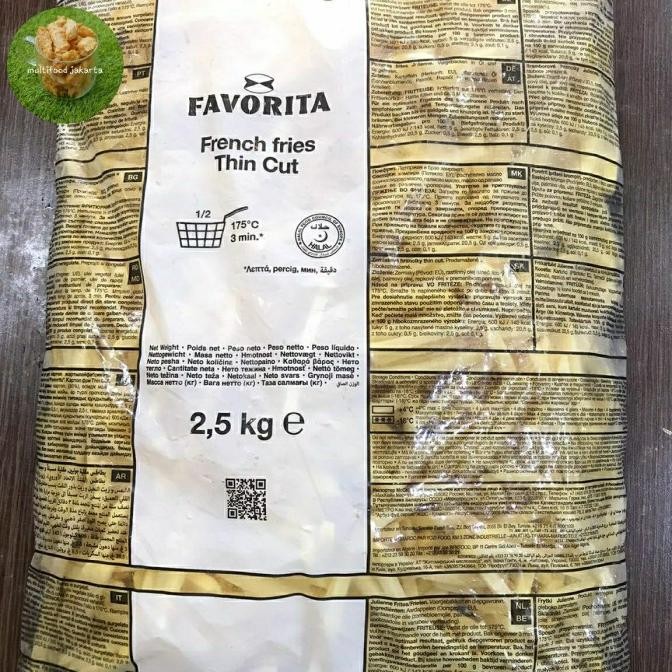 

Kentang Goreng Mccain 2.5Kg / Mccain French Fries 2.5Kg Murah Original