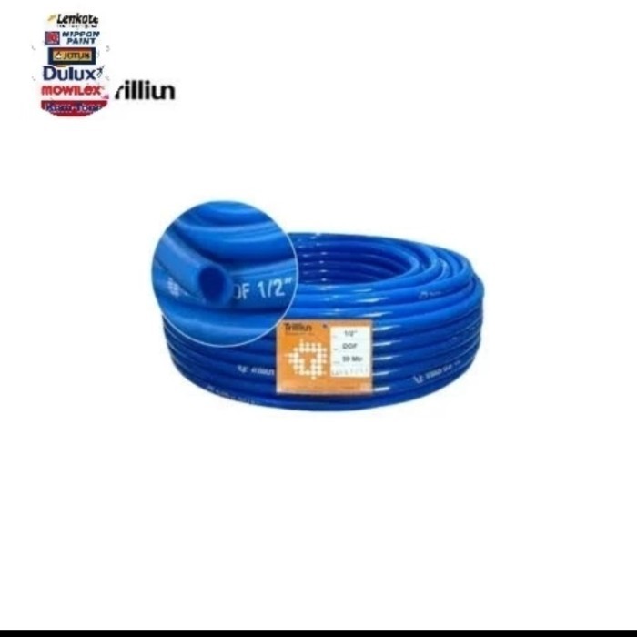 Selang Air 1" Trilliun DOP / selang air plastik Per Rol 50 Meter