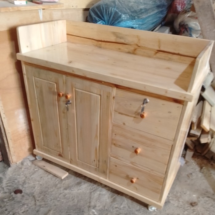 Buffet Kayu Jati Belanda Murah /Buffet Minimalis