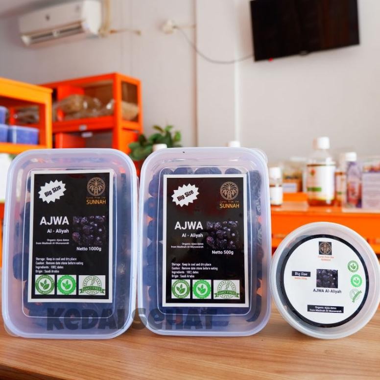 

Kurma Ajwa ASLI MADINAH big size