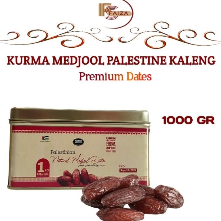 

Kurma Medjool Palestine Premium Kemasan Kaleng 1 Kg
