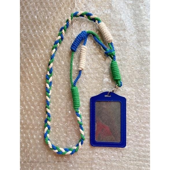 

VIRAL Lanyard ID card macrame // READY bas-12