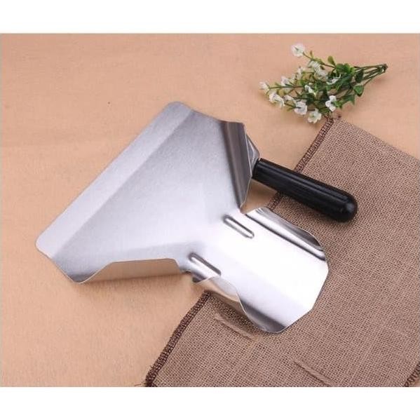 

French Fries Scoop Sekop Sendok Kentang Goreng Stainless Steel Original