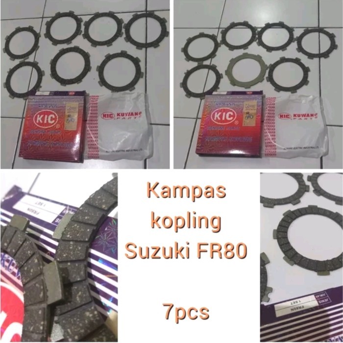 Kampas Kopling Suzuki Fr80 Kampas Kopling Fr80 Barang Langka