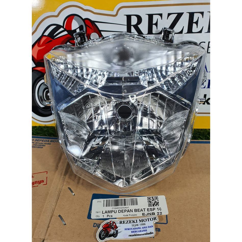 Reflektor Lampu Depan Dpn Beat Fi Esp 2016 Asli Ori Win Barang Langka