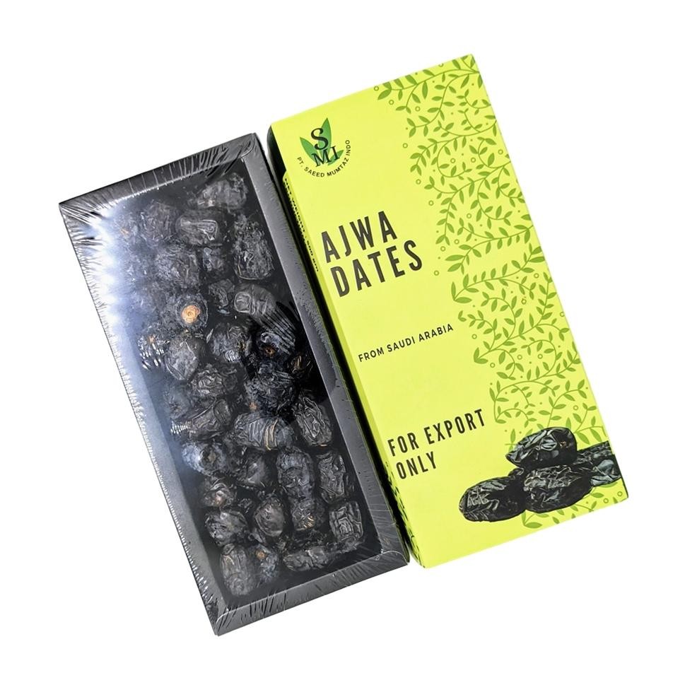 

risto- grosir kurma ajwa al aliya al madinah g - korma nabi / ajwah dates