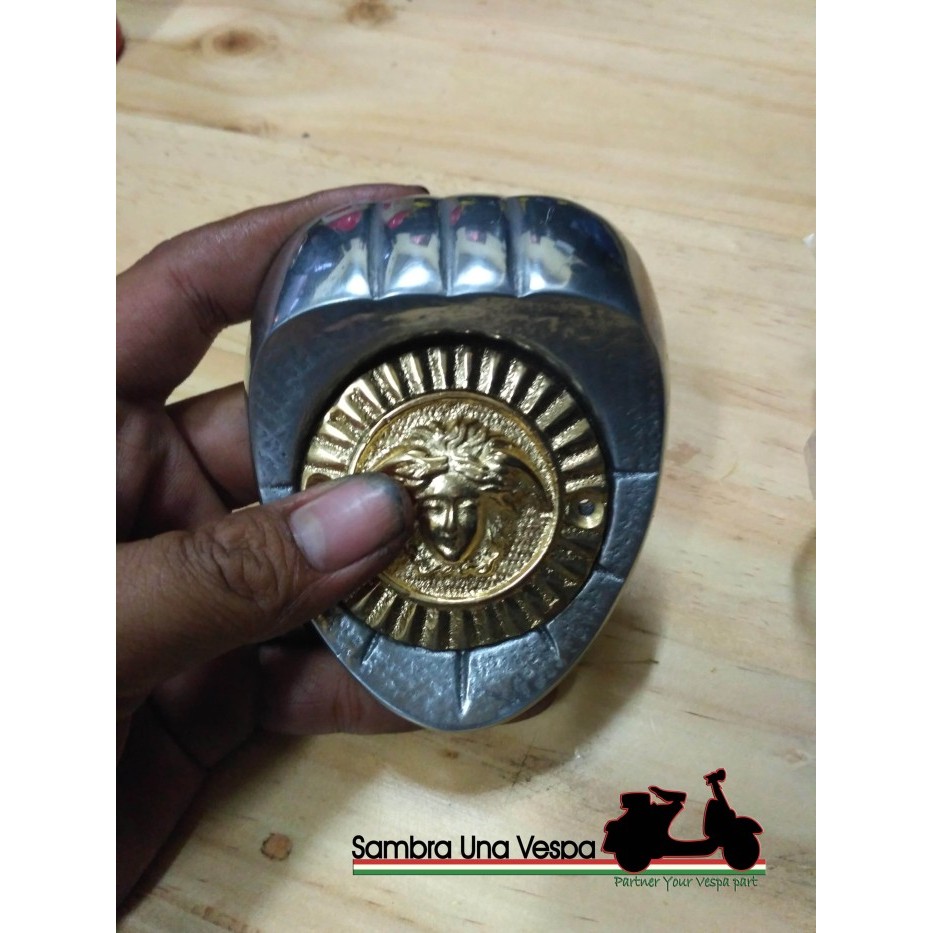Badge Emblem Repro St. Cristhoper Vigano Ulma Vespa Vbb Vnb Super Vba Termurah Langka