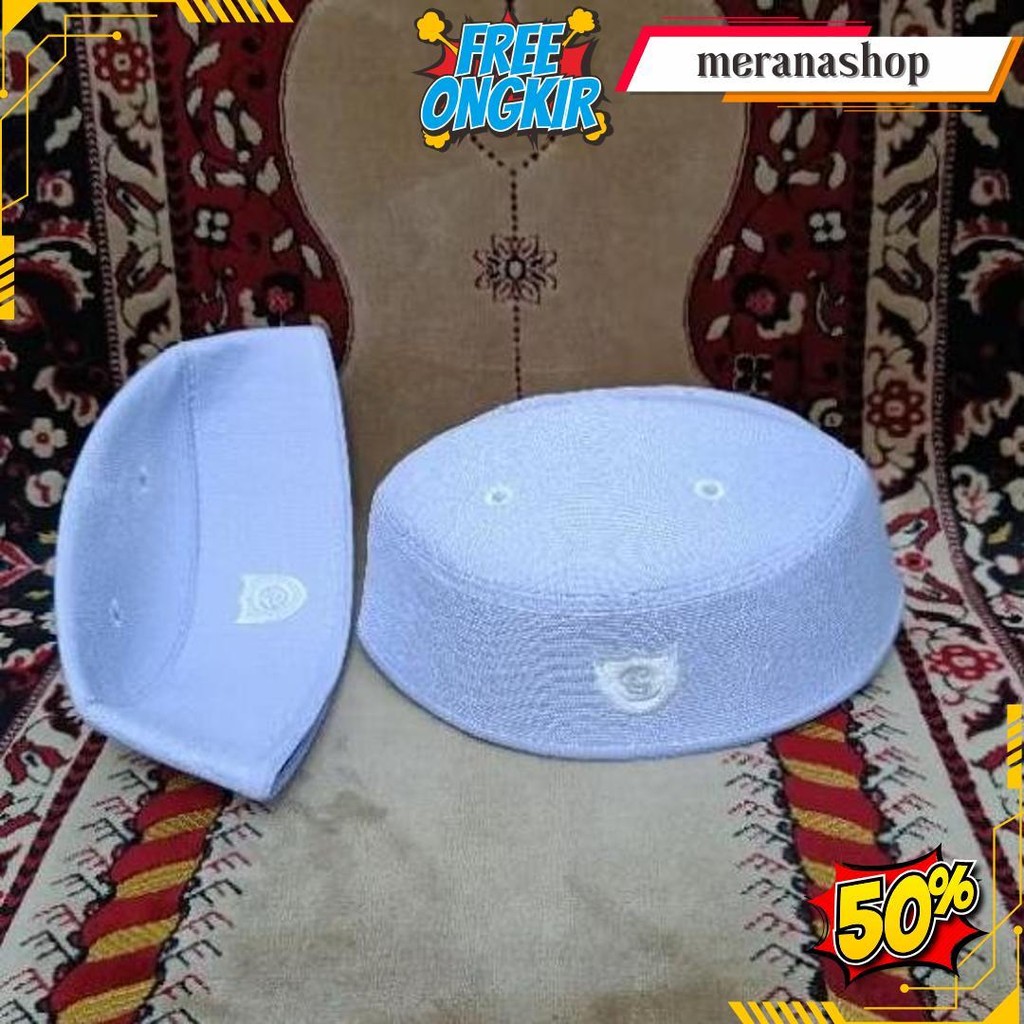 Peci Kopiah Bordir Exclusive Malaysia Abdul Hamid  Dewasa & Anak  Peci Bordir /Peci Santri/Peci Bord