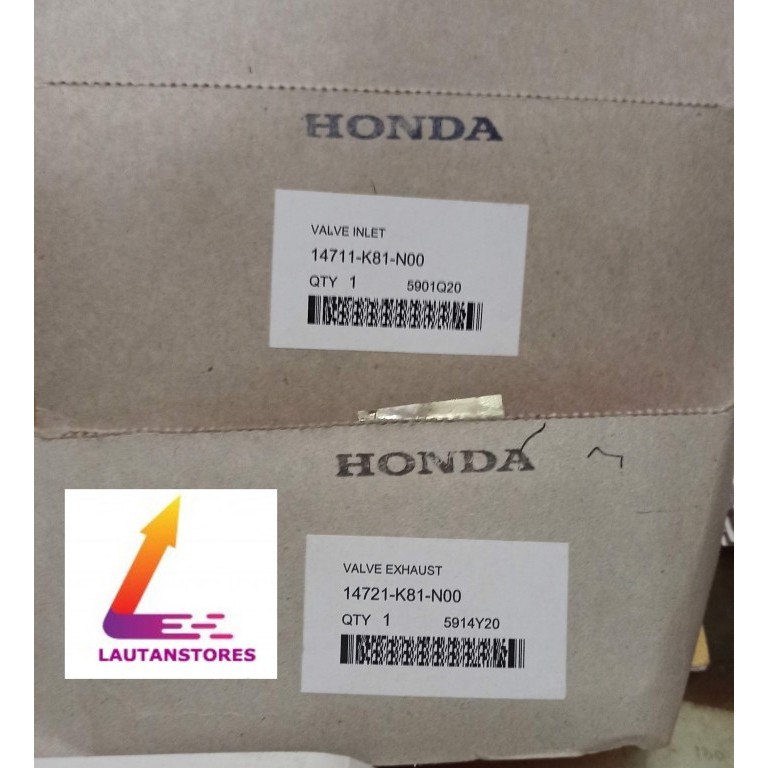 14711-K81-N00 14721-K81-N00 Klep In Klep Ex Beat Eco Street K81 Scoopy Termurah Langka