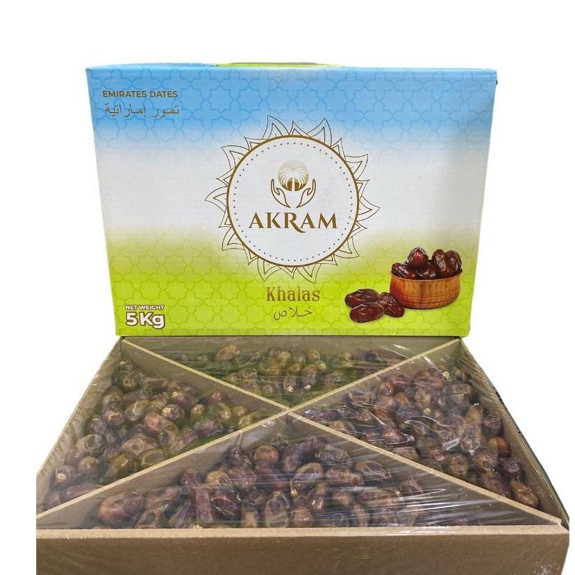 

risto- kurma khalas 5kg kemasan preum// exp 2025