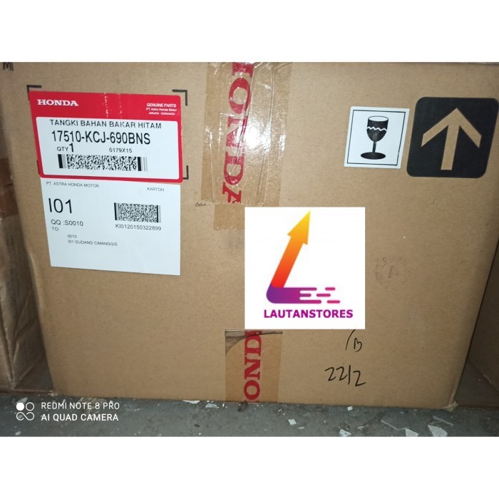 17510-Kcj-690Bns Tangki Bensin Tiger Lama Tiger 2000 Hitam Termurah Langka
