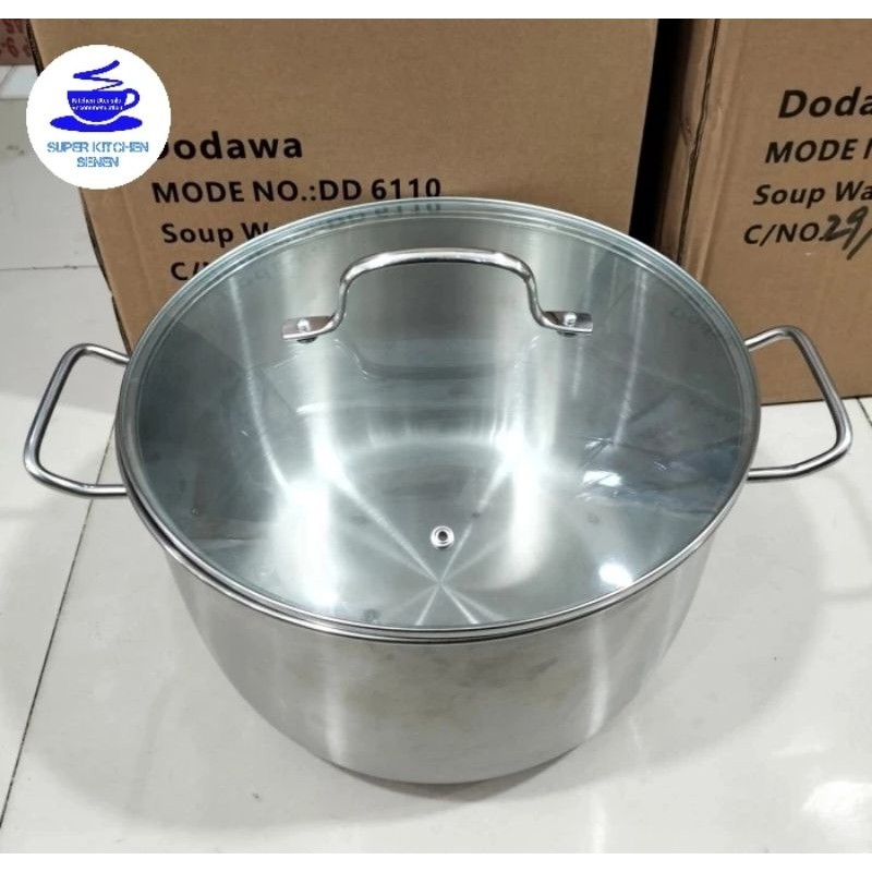 PANCI BIMA 34 CM STAINLESS STEEL / PANCI STOCK POT BIMA 34 CM