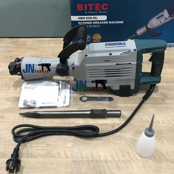 MESIN BOBOK BETON BITEC HBM 650HL CONCRETE BREAKER JACK HAMMER HBM 650