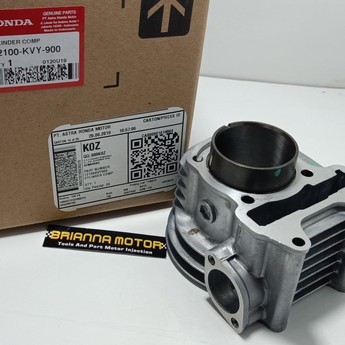 Cylinder Blok Beat Karbu Ori Honda 12100 Kvy 900 Termurah Langka