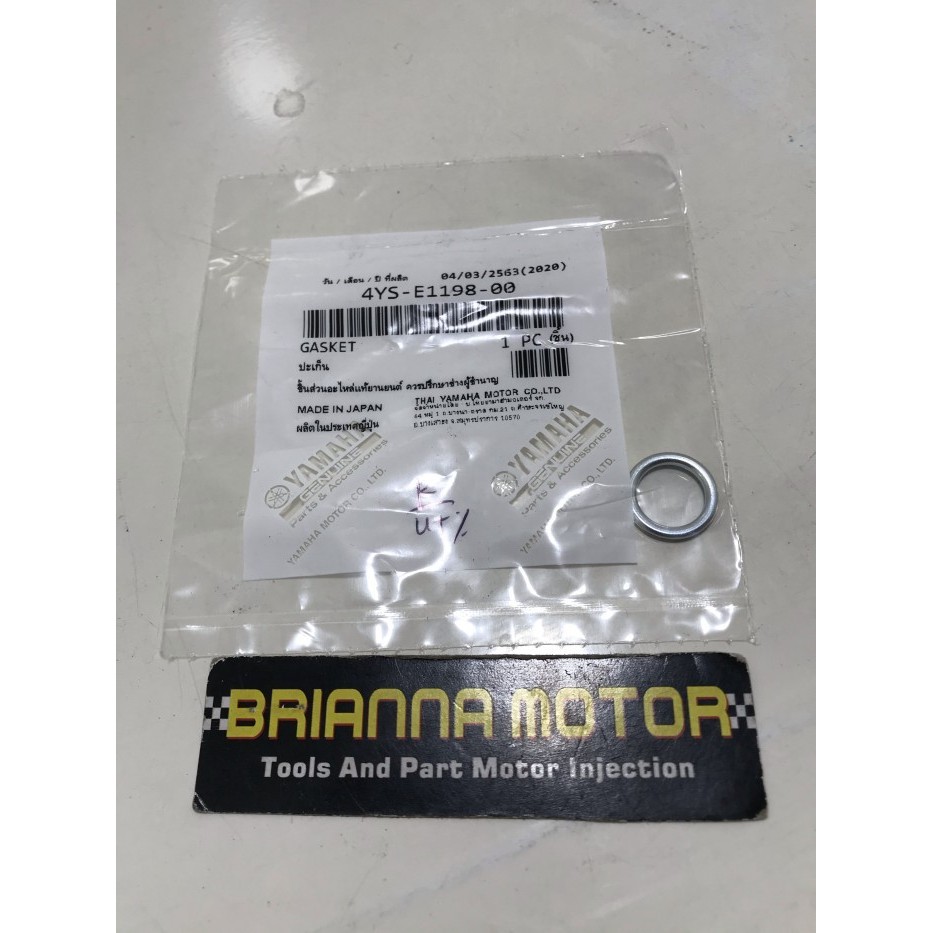 Ring Tap Oli Baut 12 Mio Jupiter Z Ride Gt Ori Yamaha 4Ys E1198 00 Termurah Langka
