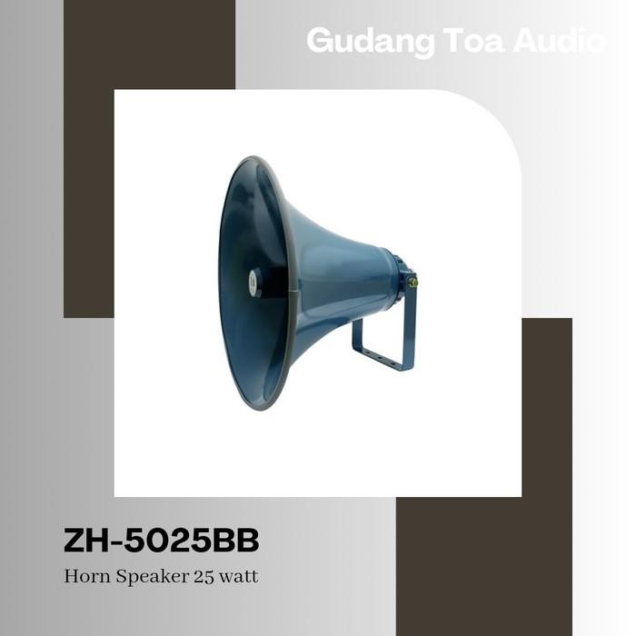 Horn speaker corong speaker Toa ZH-5025BB ZH 5025 BB 25 watt biru Terbaru Berkualitas