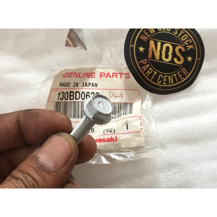 Baut Bolt Rangka Flanged Kawasaki Kaze Blitz Zx130 Original Asli Kgp Termurah Langka