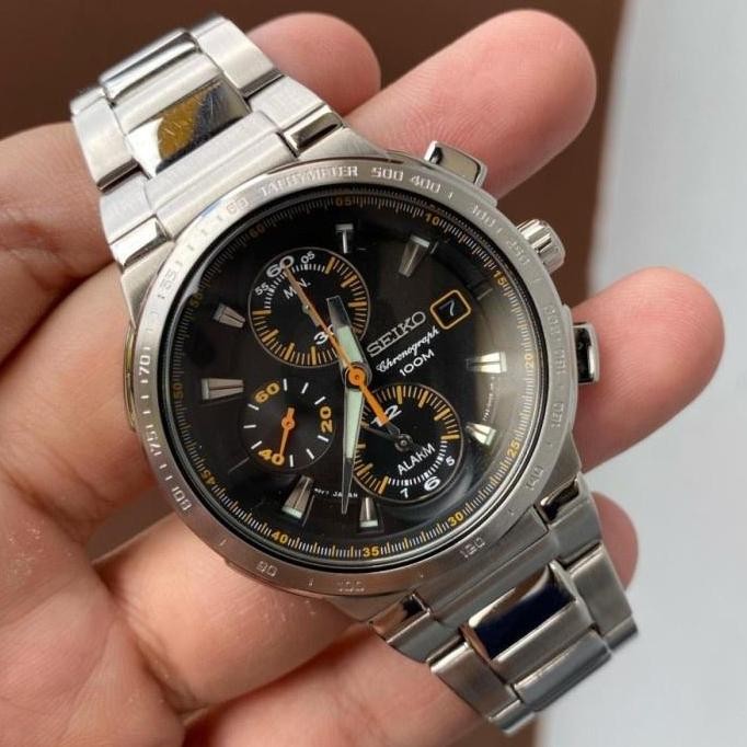 Murah Jam Tangan Pria Seiko Chronograph Sna701 Sna701P1 Original