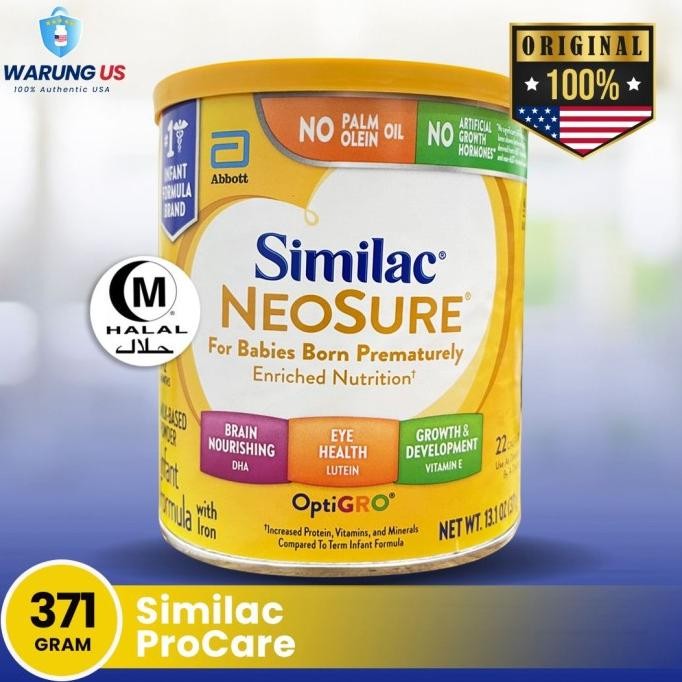 Promo Susu Import Similac Neosure Bayi Prematur 371Gr
