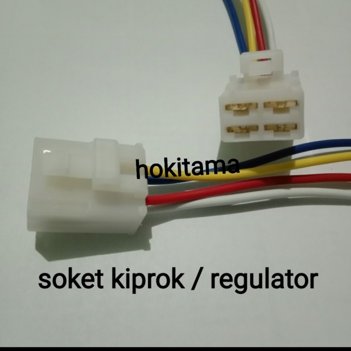 Soket Kiprok Kymco Trend Sr 125 Glx 125 Sanxin Metica Colok Regulator Termurah Langka