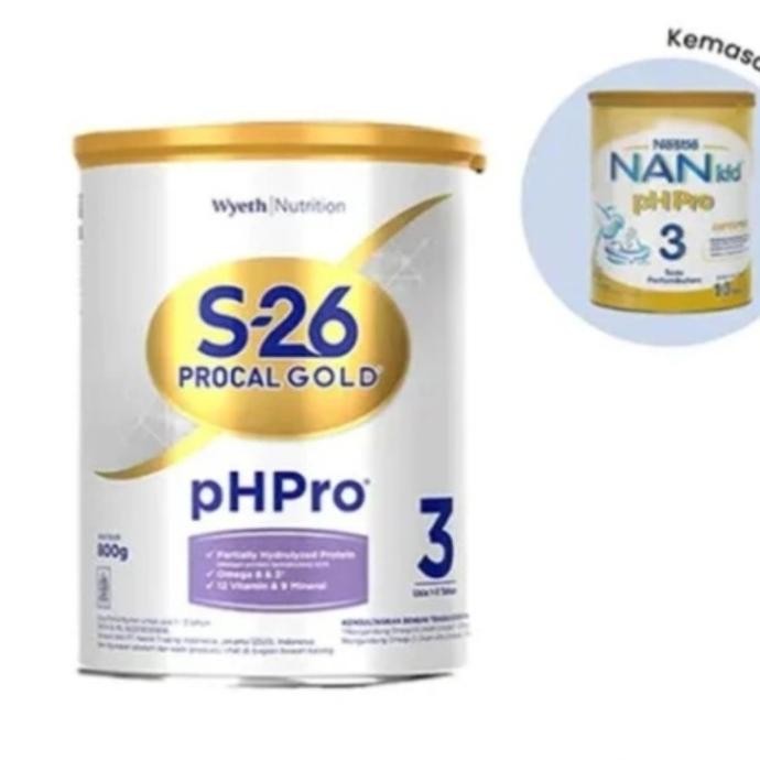 Murah Nestle Nan Pro 3 Susu Plain Tin 800G
