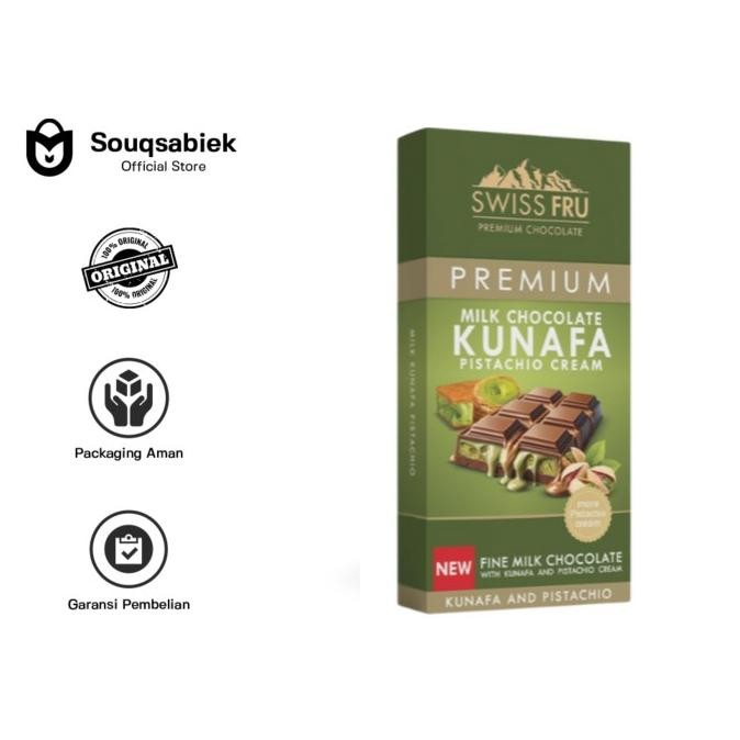 

BIG SALE SWISSFRU PREMIUM KUNAFA PISTACHIO CREAM | COKELAT DUBAI !!!!!