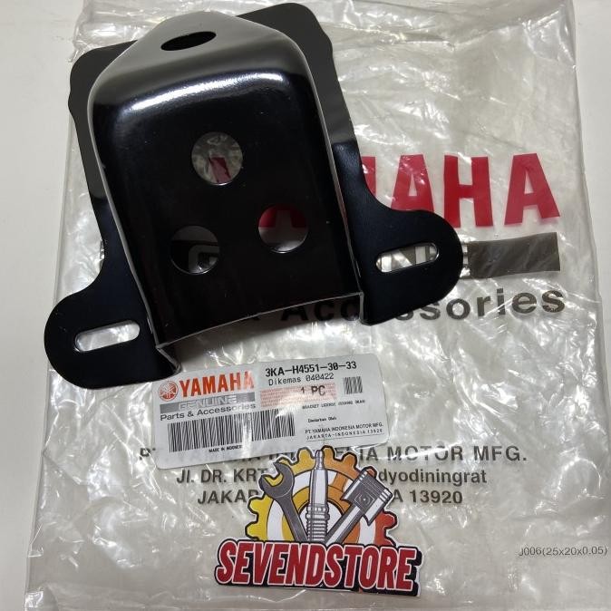 ready bracket license dudukan lampu stop belakang plat nomor rx king ori ygp