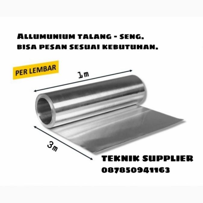 ready seng alumunium 0,4mm - alumunium talang 0,4mm - alumunium plat 0,4mm