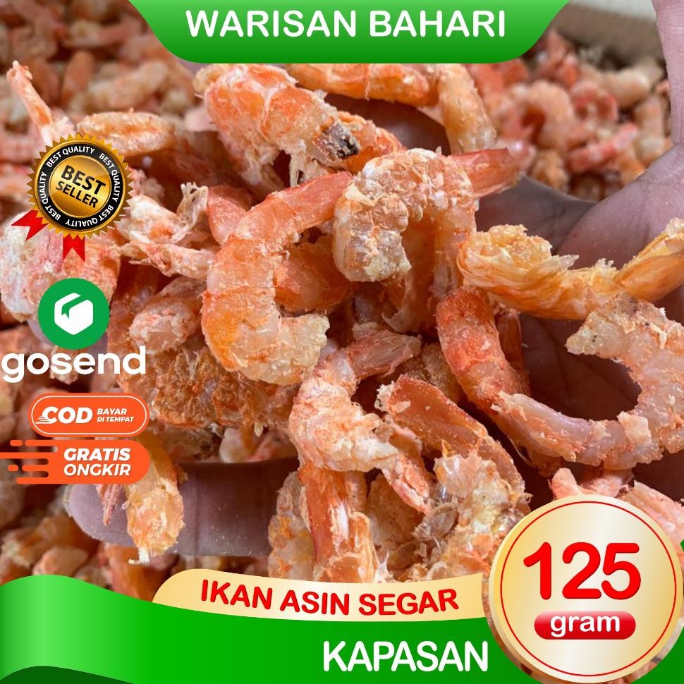 

Ebi Udang Ering Ian Ain Ebi Berih Bear Egar Dan Freh 125 Gram