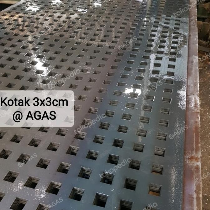 ready plat perforated 1.2mm kotak 30x30mm