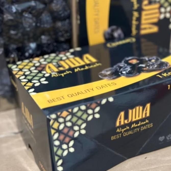 

KURMA AJWA 1KG ASLI MADINAH | AJWA ASLI ORIGINAL KURMA NABI PREMIUM 500GR