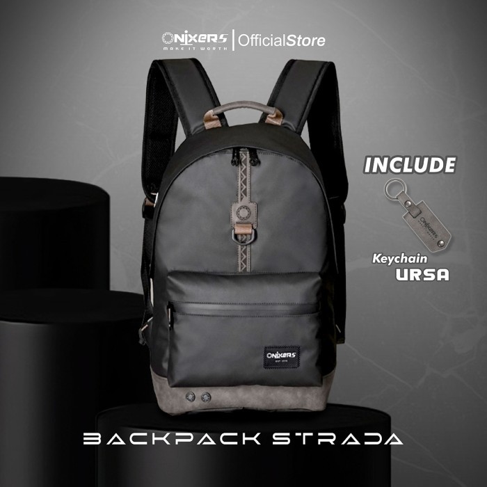 Onixers Strada Tas Backpack Pria Waterproof