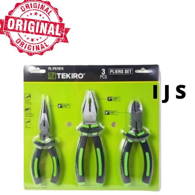 Produk Baru TANG TEKIRO 1 SET 3 PCS TANG