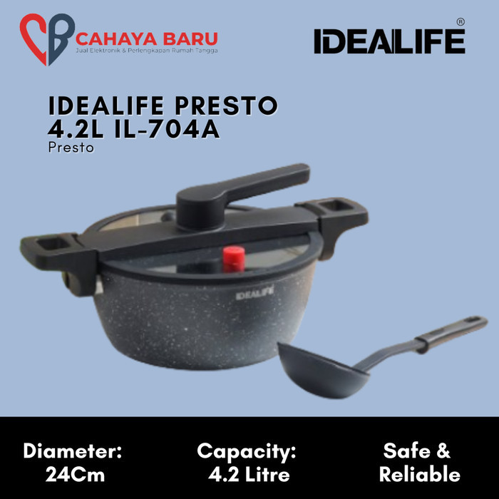 Idealife IL-704a Panci Presto