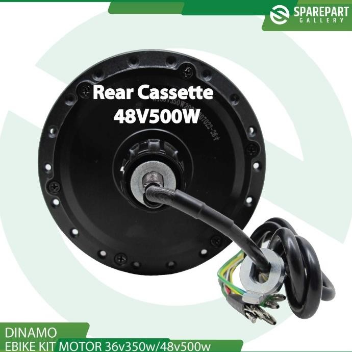 Ori - Dinamo motor bldc ebike kit sepeda roda belakang 48v 500w Termurah