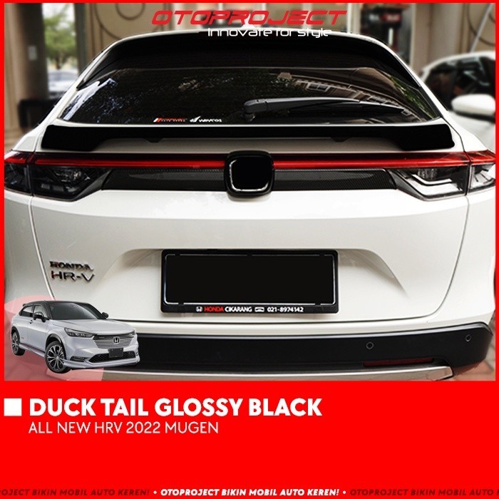 Otoproject - Duck Tail A.N Hrv 2022 Mugen Black | Spoiler Belakang HRV 2022