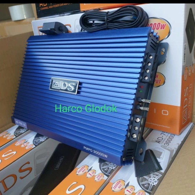 POWER MONOBLOCK ADS AD-750.1D CLASS D MONOBLOCK 1 CHANNEL 30000WATT